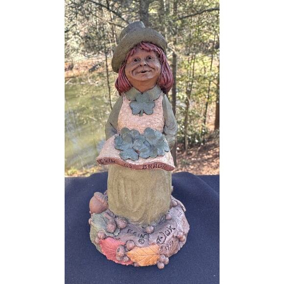 Vtg 1991 Cairn Studios Tom Clark “Erin Gō Brägh” Irish Gnome Figurine - 6.5” S88 - Picture 2 of 9
